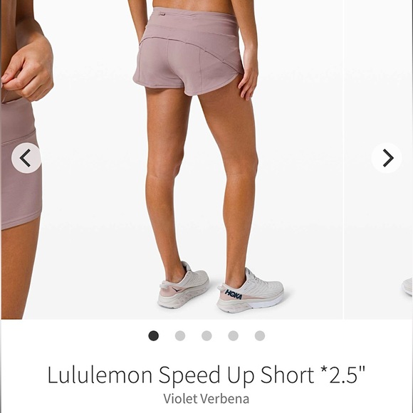 Lululemon Violet Verbena Speed Up 2.5” Athletic Short Size 0 - Picture 10 of 11